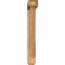 Ekena Millwork Traditional Craftsman Smooth Bracket w/ Offset Brace, Western Red Cedar, 5 1/2"W x 36"D x 40"H BKT0604X36X40TRA04SWR - alternate 3
